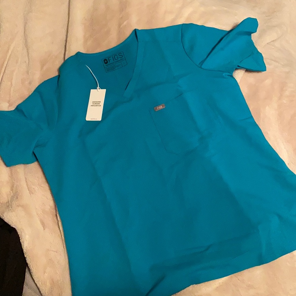 Figs Teal Catarina NWT